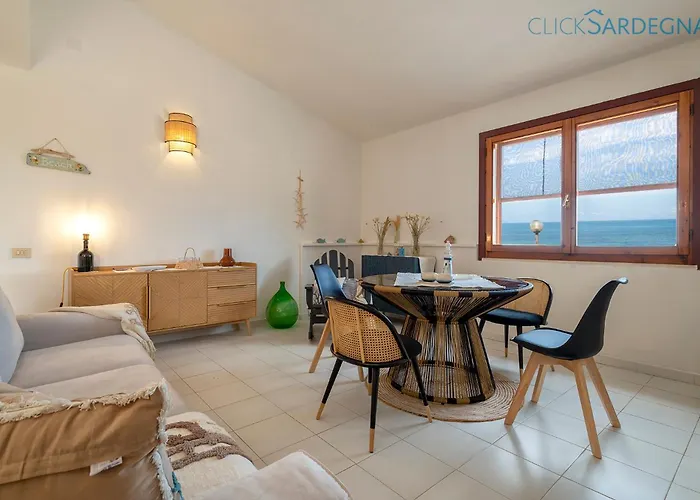 Seashore Of The Marina Of Sorso, 3 Rooms, Veranda On The Sea, Garden * 索尔索