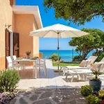 Seashore Of The Marina Of Sorso, 3 Rooms, Veranda On The Sea, Garden Villa *