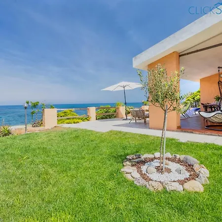 Seashore Of The Marina Of Sorso, 3 Rooms, Veranda On The Sea, Garden וילה