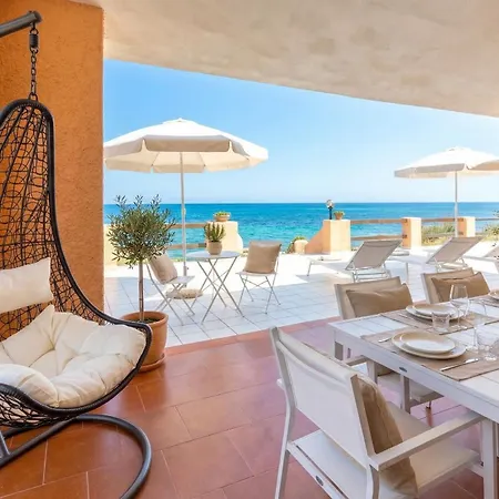 Seashore Of The Marina Of Sorso, 3 Rooms, Veranda On The Sea, Garden Sorso