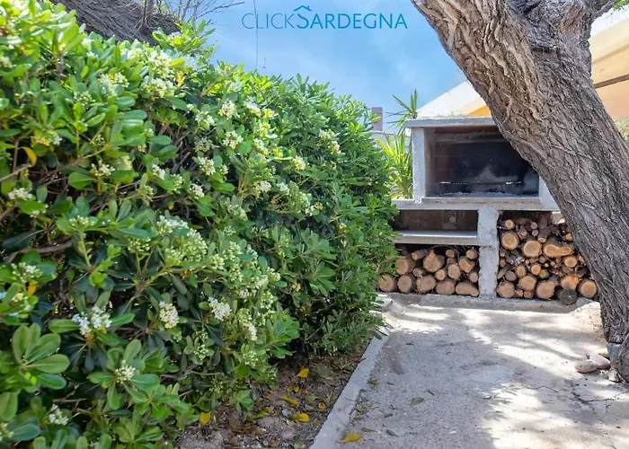 Seashore Of The Marina Of Sorso, 3 Rooms, Veranda On The Sea, Garden Villa *